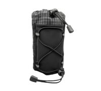 Trail Reach Backpack Pouch for Essentials Carry, Nylon Mesh Organizer with Drawstring Opening and Outer Cord Storage Backpack Attachment Hiking Mesh Drawstring Nylon Add on Storage Trail Carry Camp