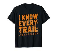 Trail Rider Who Knows Every Local Name Riding Quad Four T-Shirt
