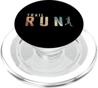 Trail Run Gradient Silhouette PopSockets PopGrip for MagSafe
