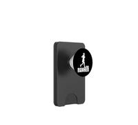 Trail Runner Silhouette Mountain Landscape PopSockets PopWallet for MagSafe