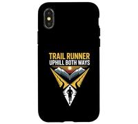 Trail Runner Uphill Both Ways Mountain Ultra Trails Running Case for iPhone X/XS