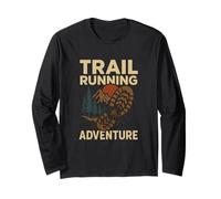 Trail Running Adventure Wilderness Explorer Long Sleeve T-Shirt