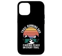 Trail Running Dad Finding Peace On Every Trail Case for iPhone 12/12 Pro