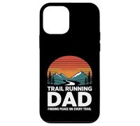 Trail Running Dad Finding Peace On Every Trail Case for iPhone 12 mini