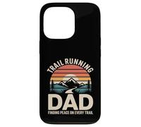Trail Running Dad Finding Peace On Every Trail Case for iPhone 13 Pro