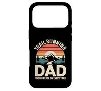 Trail Running Dad Finding Peace On Every Trail Case for iPhone 17 Pro