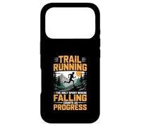 Trail Running Falling Counts As Progress Ultra Trails Case for iPhone 17 Pro