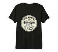 Trail Running is My Retirement Plan Trail Running Lover Premium T-Shirt