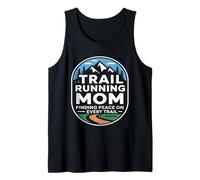 Trail Running Mom Finding Peace On Every Trail Tank Top