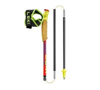 Leki - Ultratrail Fx.One Superlite Bright Red Violet Neon Yellow - 115 - Trail running poles
