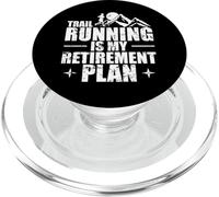 Trail Running Retirement Plan PopSockets PopGrip for MagSafe