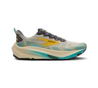 Brooks Men's Ghost Trail, Versatile Off-Road Running Shoe for Rugged Terrain - Bleached Sand/Rabbit/Bluefish - 11.5 Medium