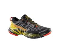 La Sportiva - Men's trail running shoes - Akasha II Black/Yellow for Men - Size 41.5 Black 41.5