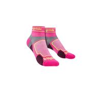 Bridgedale - Womens Running Ultralight Sport Low Socks - Pink Nylon - Size 3-4.5 (UK Shoe)