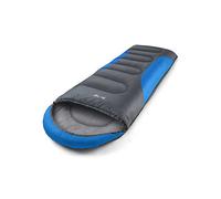 Trail Single Alpine 250 Sleeping Bag with Hood - 3 Season Blue