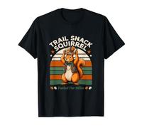Trail Snack Squirrel Fueled for Miles Hiking T-Shirt