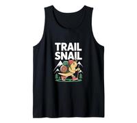 Trail Snail Hiking Camping Backpacking Humor Tank Top