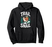 Trail Snail Hiking Camping Funny Outdoor Hiker Pullover Hoodie