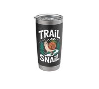 Trail Snail Hiking Camping Funny Outdoor Hiker Stainless Steel Insulated Tumbler