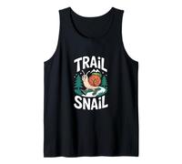 Trail Snail Hiking Camping Funny Outdoor Hiker Tank Top