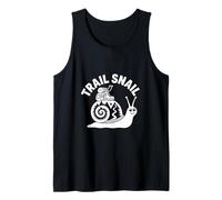 Trail Snail Hiking Humor Slow Hiker Backpacking Tank Top