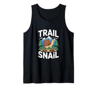 Trail Snail Hiking Mountain Backpacking Outdoors Humor Tank Top