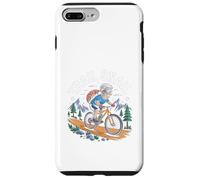 Trail Snail Mountain Bike Cycling MTB Funny Rider Case for iPhone 7 Plus/8 Plus