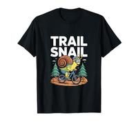 Trail Snail MTB Cycling Mountain Bike Funny Rider T-Shirt