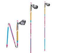 Trail stick TSL Trail C4 Flow (x2) Rose 125 cm