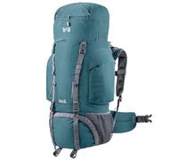 Trail Tatra Hiking Backpack 65L, Trekking Hiking Walking Backpacking Backpack, Water Resistant Multi Pocket Bag, Padded Ventilated Adjustable Hip & Back System, Bungee Cord, USB/Headphone Port (Teal)