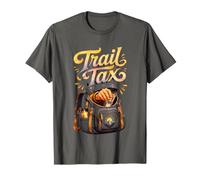 Trail Tax Backpack Snatcher Vector Graphic Funny T-Shirt