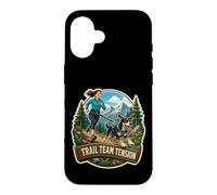 TRAIL TEAM TENSION Canicross Mountain Run Case for iPhone 16