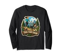 Trail Team Tension Canicross Mountain Run Long Sleeve T-Shirt