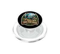 TRAIL TEAM TENSION Canicross Mountain Run PopSockets PopGrip for MagSafe
