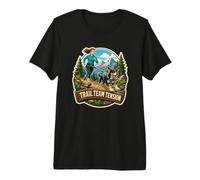 Trail Team Tension Canicross Mountain Run Premium T-Shirt