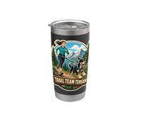 Trail Team Tension Canicross Mountain Run Stainless Steel Insulated Tumbler