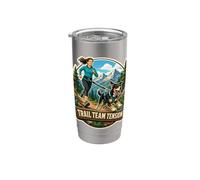 Trail Team Tension Canicross Mountain Run Stainless Steel Insulated Tumbler