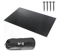 Trail Tent Footprint Groundsheet Protector, Sizes to Fit all Trail Tents | Durable 120gsm PE Construction, Reinforced Corner Eyelets, Flat Top Pegs & Carry Bag Included