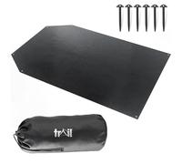 Trail Tent Footprint Groundsheet Protector, Sizes to Fit all Trail Tents | Durable 120gsm PE Construction, Reinforced Corner Eyelets, Flat Top Pegs & Carry Bag Included