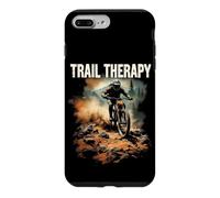 TRAIL THERAPY Cool Mountain Biker on Rocky Trail Case for iPhone 7 Plus/8 Plus