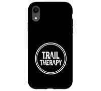 TRAIL THERAPY outdoors forest adventurer hiking camping hike Case for iPhone XR