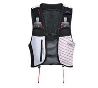 La Sportiva - Trail running waistcoat - Ultra Trail Vest 10L U White/Cherry Tomato - Size S White