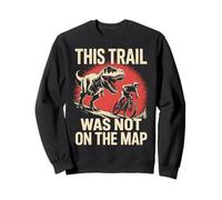 Trail Was Not On Map Bike Rider Cyclist Mountain Biking Sweatshirt