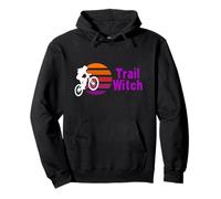 Trail Witch Halloween Costume Women's Mountain Biking Pullover Hoodie