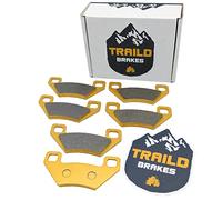 Traild Ceramic Brake Pad Set for Arctic Cat ATV Alterra 1000/700/600/550/500/450/400 2009-2024 Front & Rear