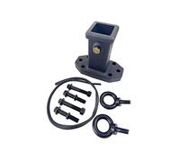 Trailer 2'' 50X50 Tow Bar Hitch Receiver Tube Hitch Adapter Hitch Receiver Bolt On Special Purpose Trailer Heavy-duty