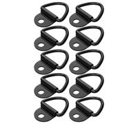 Trailer Anchors, Truck Anchors, Stainless Steel Hooks with Tie Ring for Horse, 10 Pieces, Trailer Anchor Systems, Boat Hooks for Tailgate