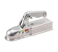 Trailer Attachment Coupling | 50 mm Heavy Duty Hook - Joint with Ball Cover for Car, Truck, Caravan, Boat, Tow Vehicles, Atv Motorcycle, Welding