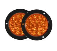 Trailer Brake Lights - LED Stop Turn Tail Lights Integrated Backup Reverse | LED Trailer Trucks Halo Brake Stop Running Turn Signal Tail for Rv/Van