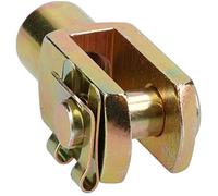 Trailer Brake Rod Linkage Clevis Body & Pin M10 Thread Standard Length